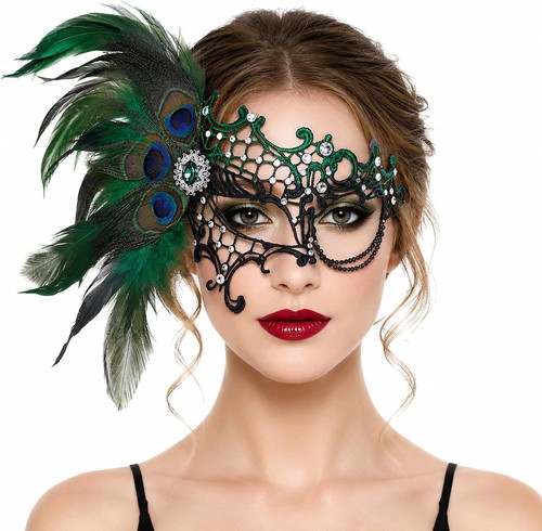 Maskenball maske 22x14cm - maskenball,