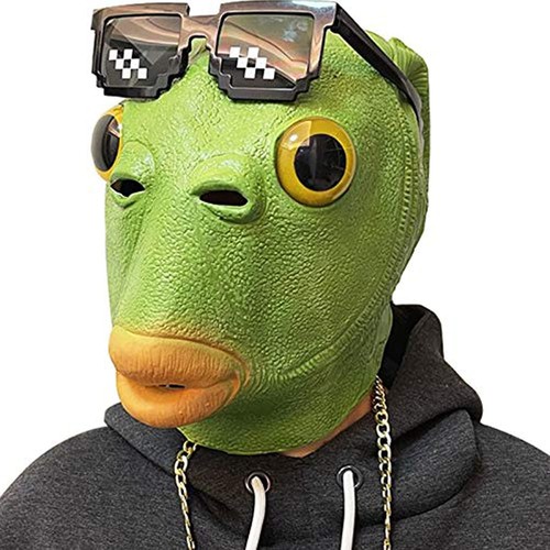 Fischkopf maske für - maske,
