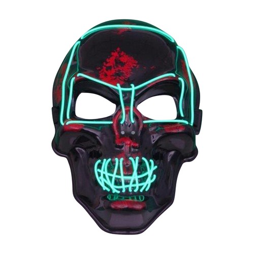 Halloween led maske - maske, totenkopf