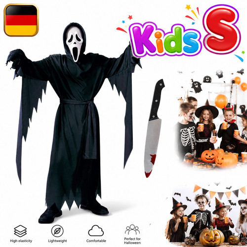 Ghostface kostüm scream - kostüm,