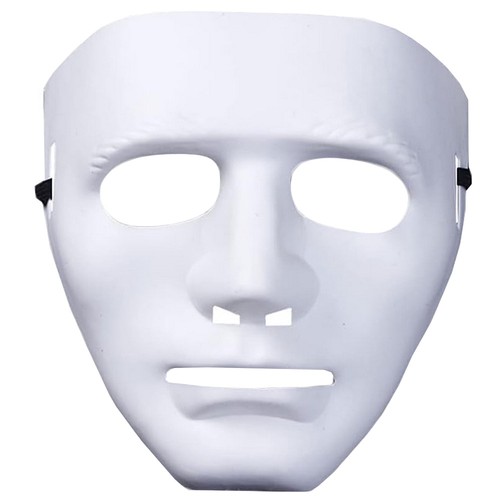 Weiße maske weißmaske - weiße,