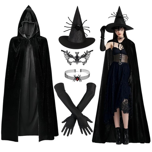 Hexenkostüm damen set - damen,