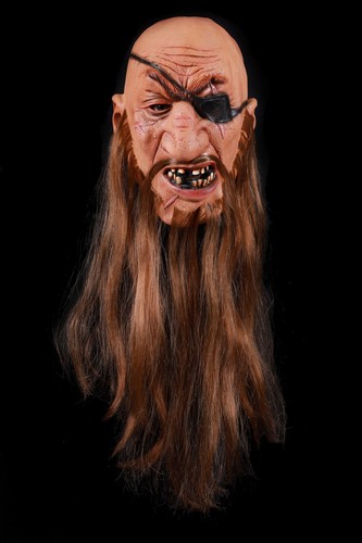 Gruselige piraten maske mit - gruselige,