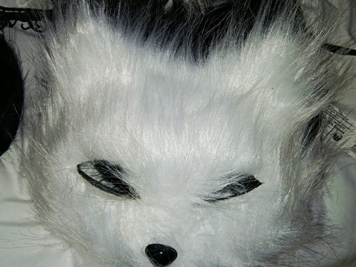 Kitty katze fur mask - mask, plüsch