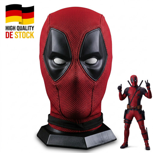 Luxus deadpool kostüm maske - luxus,