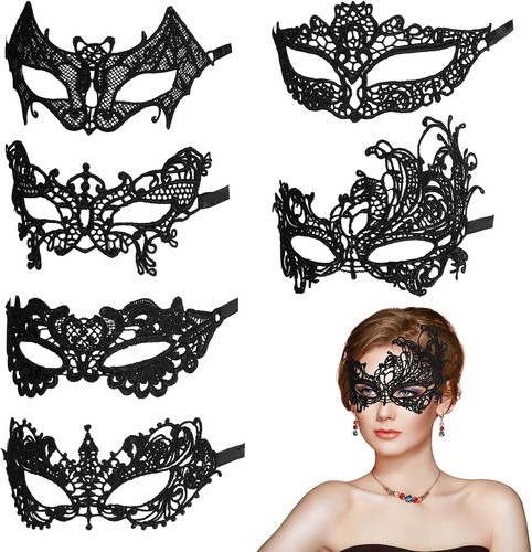 Spitzenmaske venezianisch - spitzenmaske,