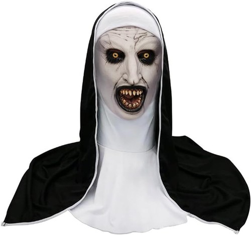 Gruselige hexen maske - maske, haare