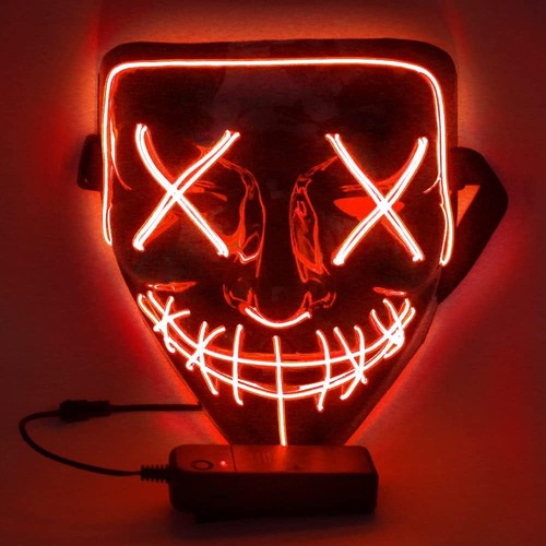 Halloween maske led - halloween,