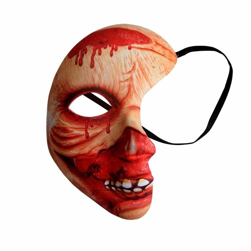Halbmaske blutig halloween - halbmaske,