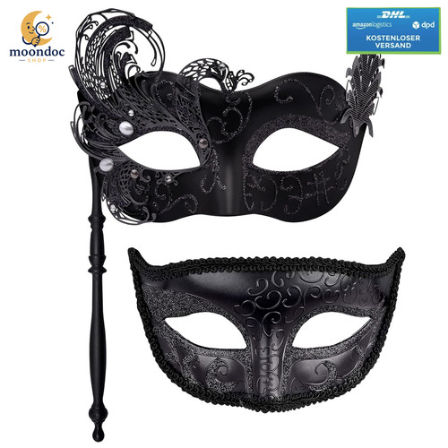 Venezianische maske paar mit - maske,