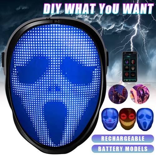 Fasching party led maske - fasching,