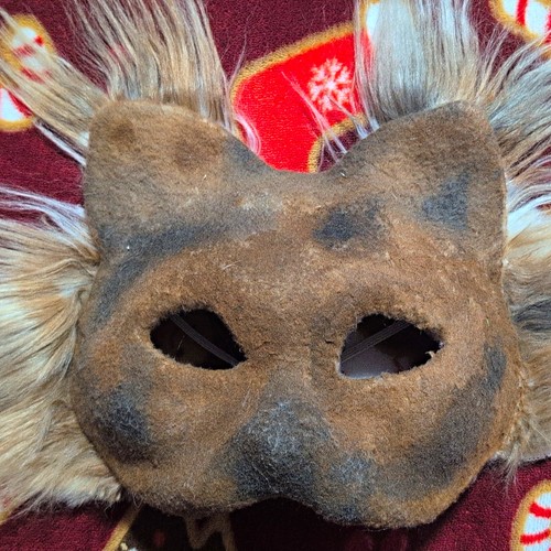 Calico cat therian mask - cat,