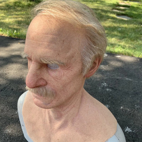 Alter mann frau kostüm latex - frau,