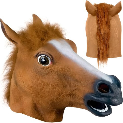 Pferdemaske aus latex horse - latex,