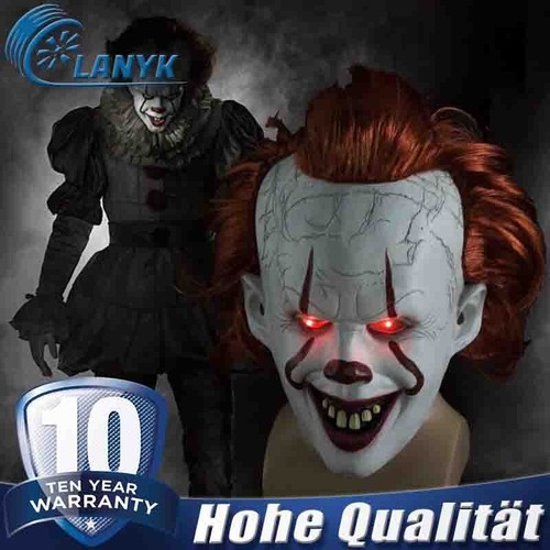 Horror killer clown maske - killer,